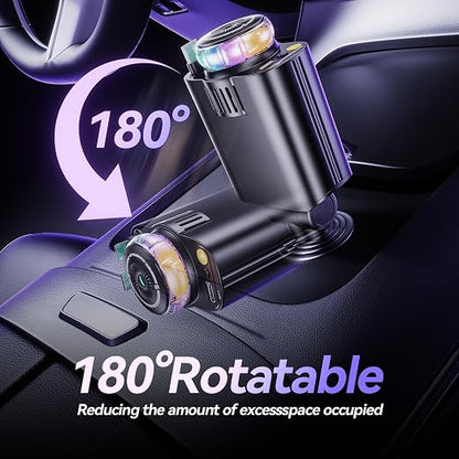5-in-1 Fast Car Charger  + 3 Perfume Bottles