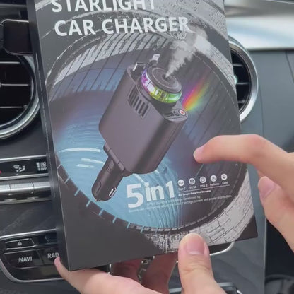 5-in-1 Fast Car Charger  + 3 Perfume Bottles